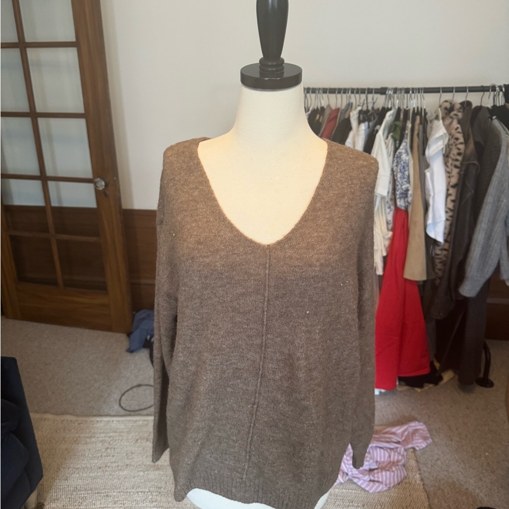 Very soft brown sweater